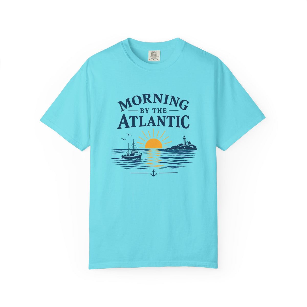Morning by the Atlantic T-Shirt — Nautical Sunrise Graphic Tee