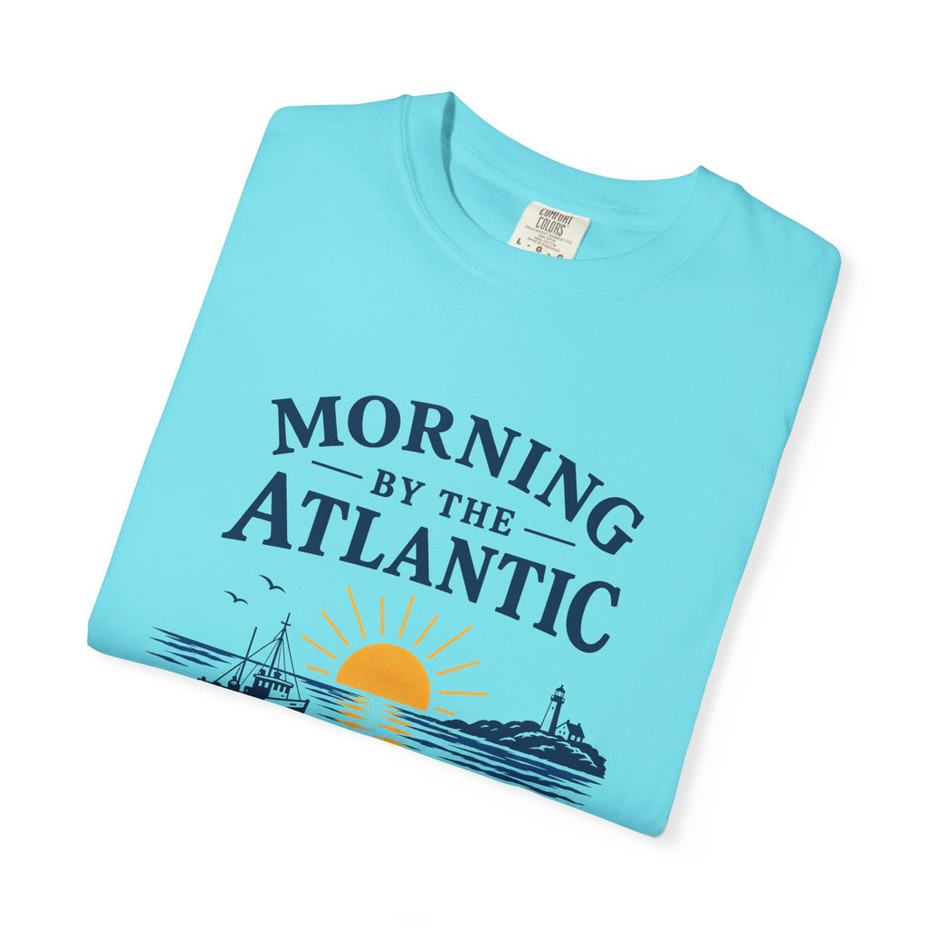 Morning by the Atlantic T-Shirt — Nautical Sunrise Graphic Tee