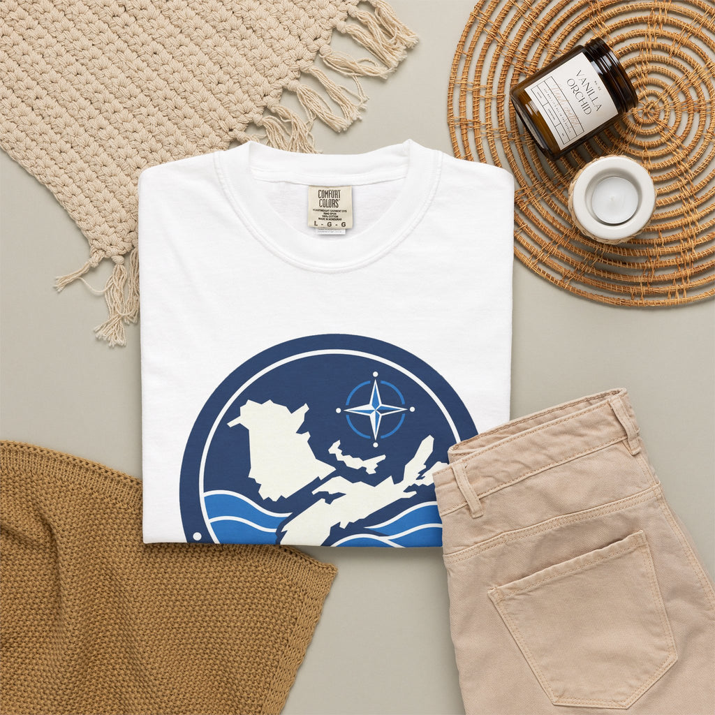 Maritime Coordinator Great Lakes T-Shirt — Nautical Compass Logo Tee