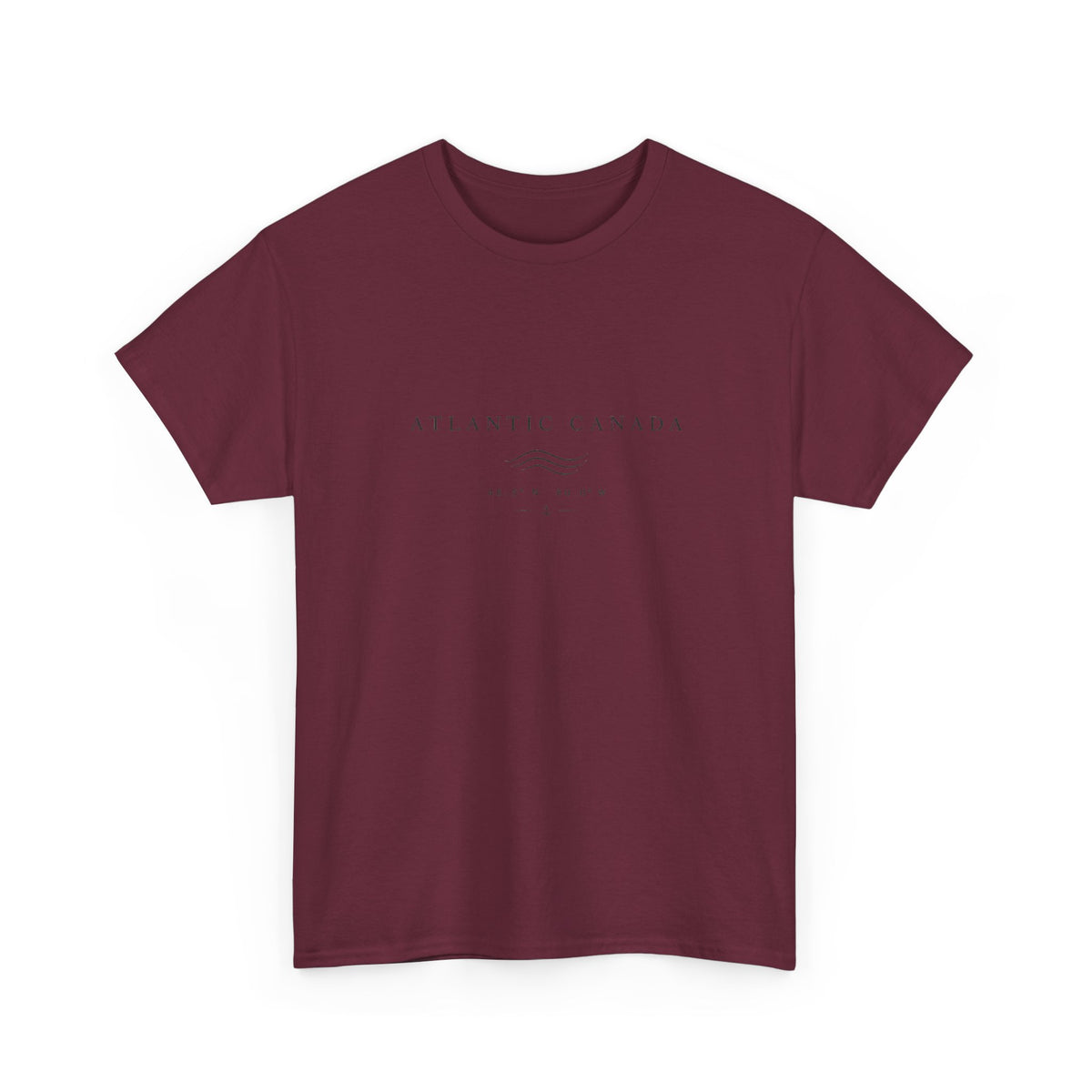 Atlantic Canada Tee — Minimal Coastal Wave Shirt