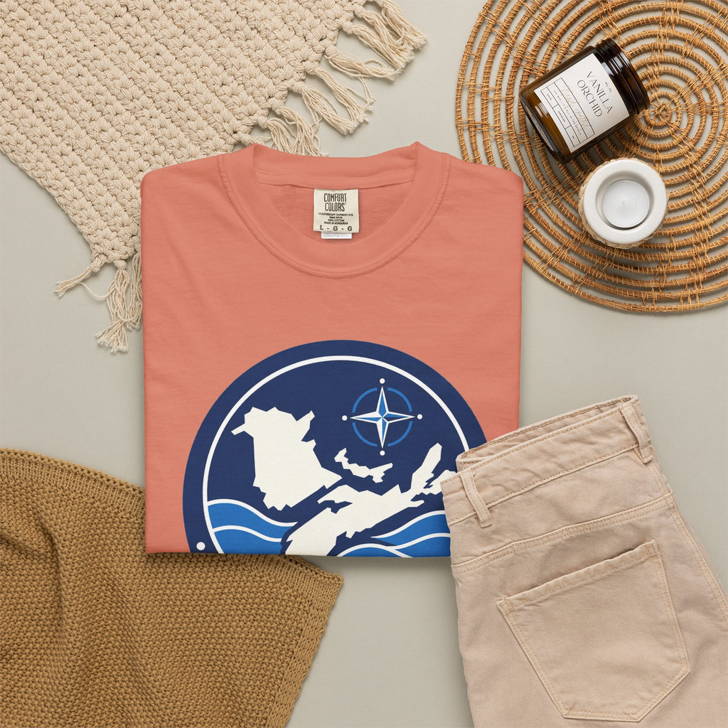 Maritime Coordinator Great Lakes T-Shirt — Nautical Compass Logo Tee