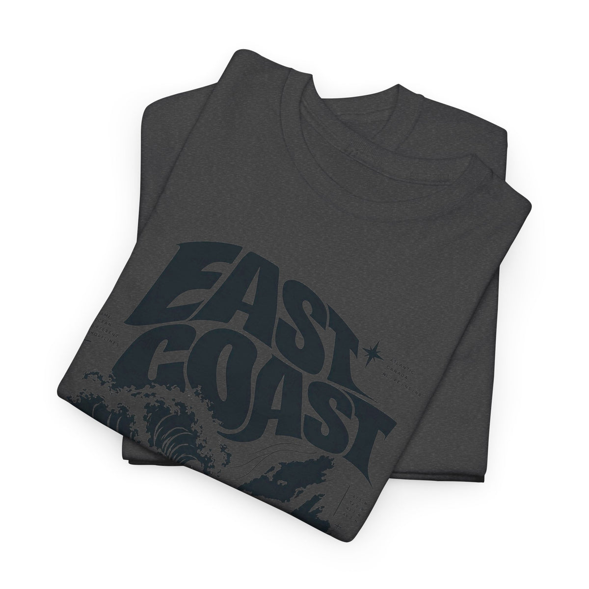 East Coast Surf Wave T‑Shirt — Vintage Ocean Graphic Tee