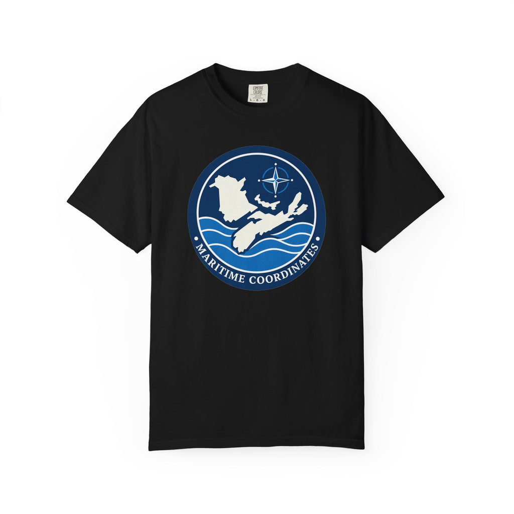 Maritime Coordinator Great Lakes T-Shirt — Nautical Compass Logo Tee