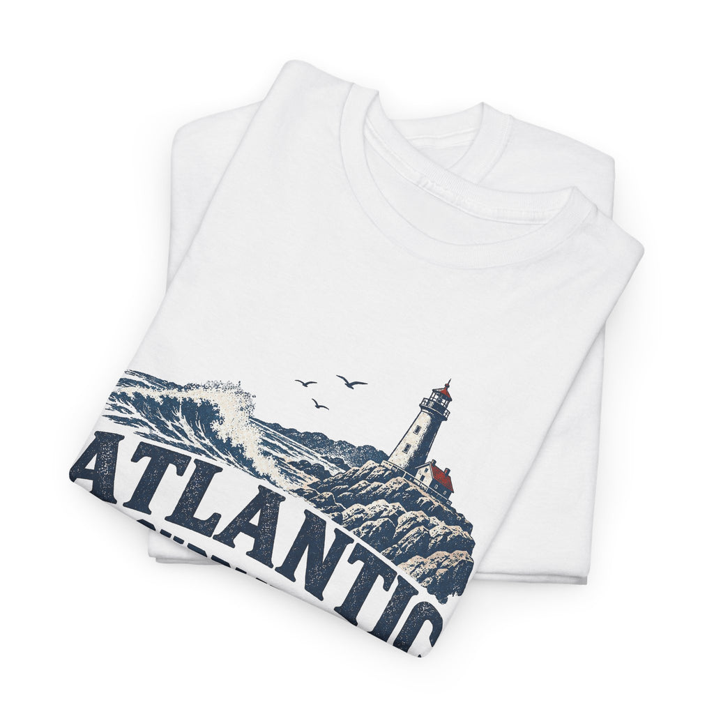 Atlantic Supply Co. Tee — Nautical Lighthouse Vintage Graphic T-Shirt