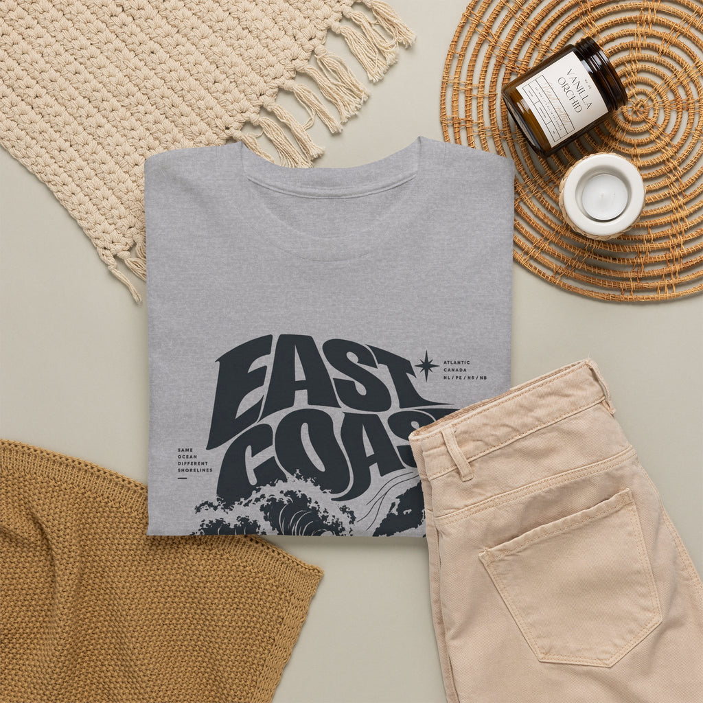 East Coast Surf Wave T‑Shirt — Vintage Ocean Graphic Tee