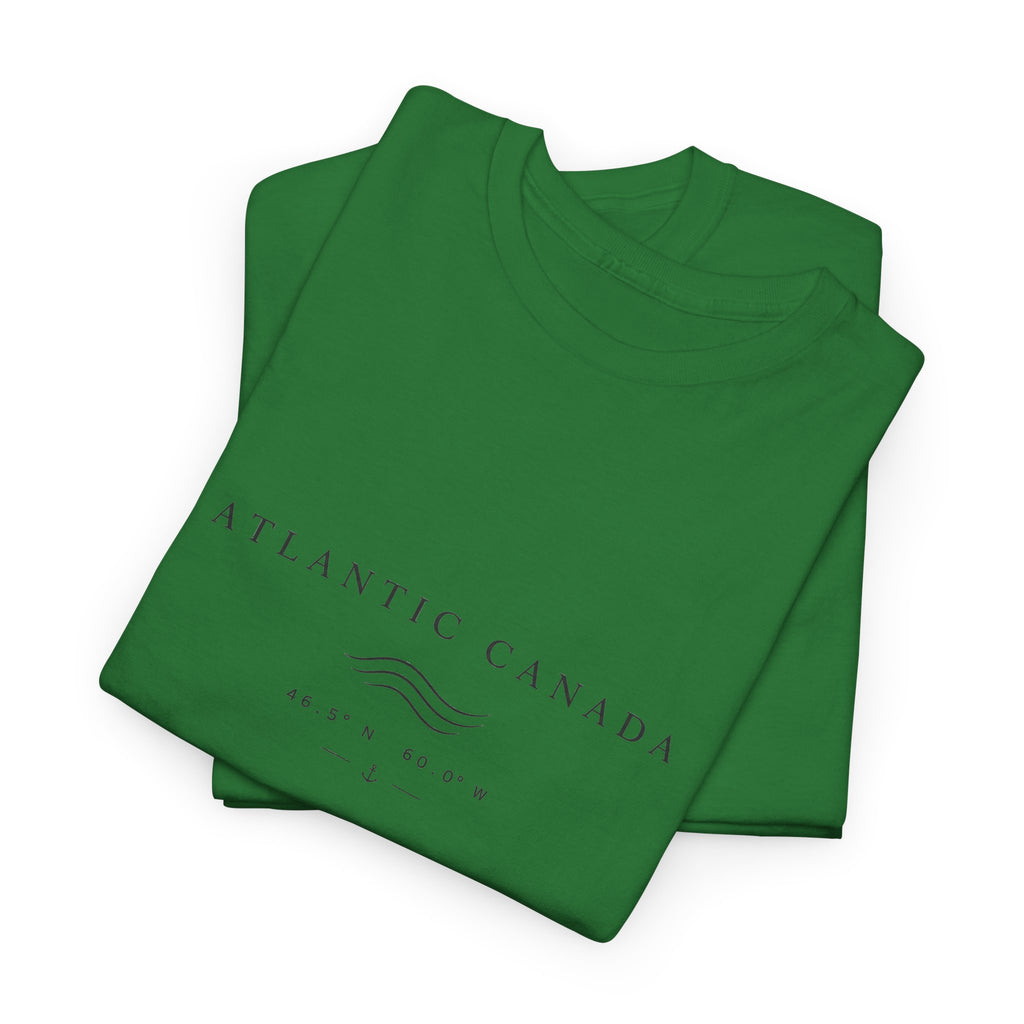 Atlantic Canada Tee — Minimal Coastal Wave Shirt