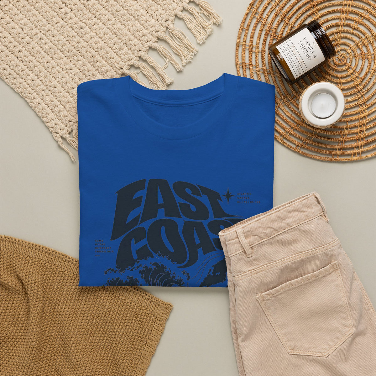 East Coast Surf Wave T‑Shirt — Vintage Ocean Graphic Tee