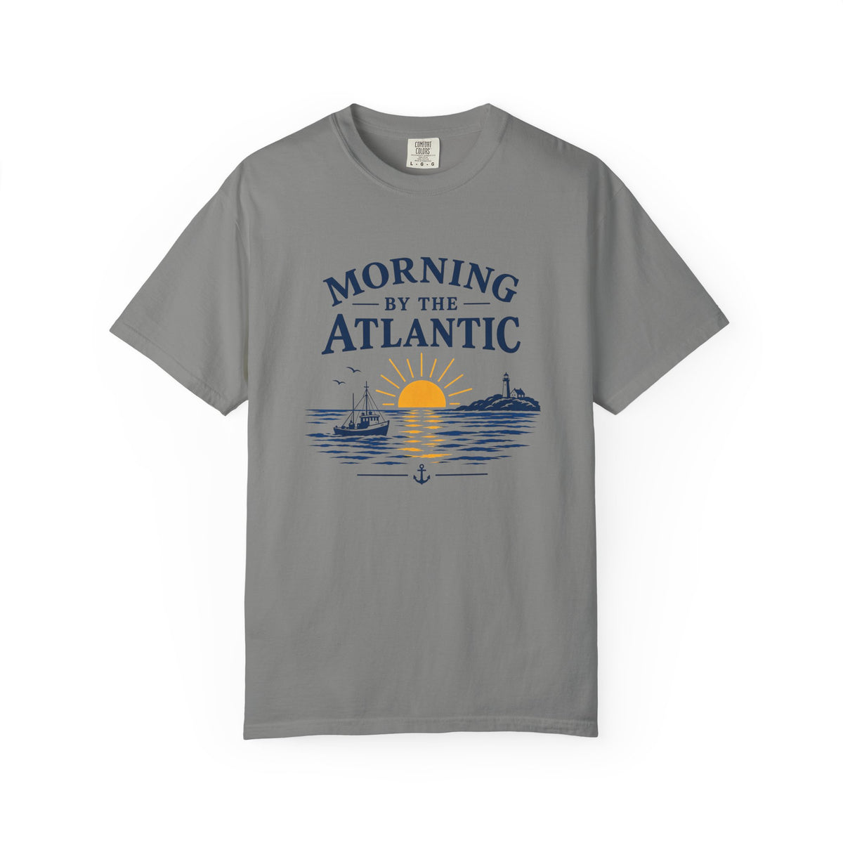 Morning by the Atlantic T-Shirt — Nautical Sunrise Graphic Tee