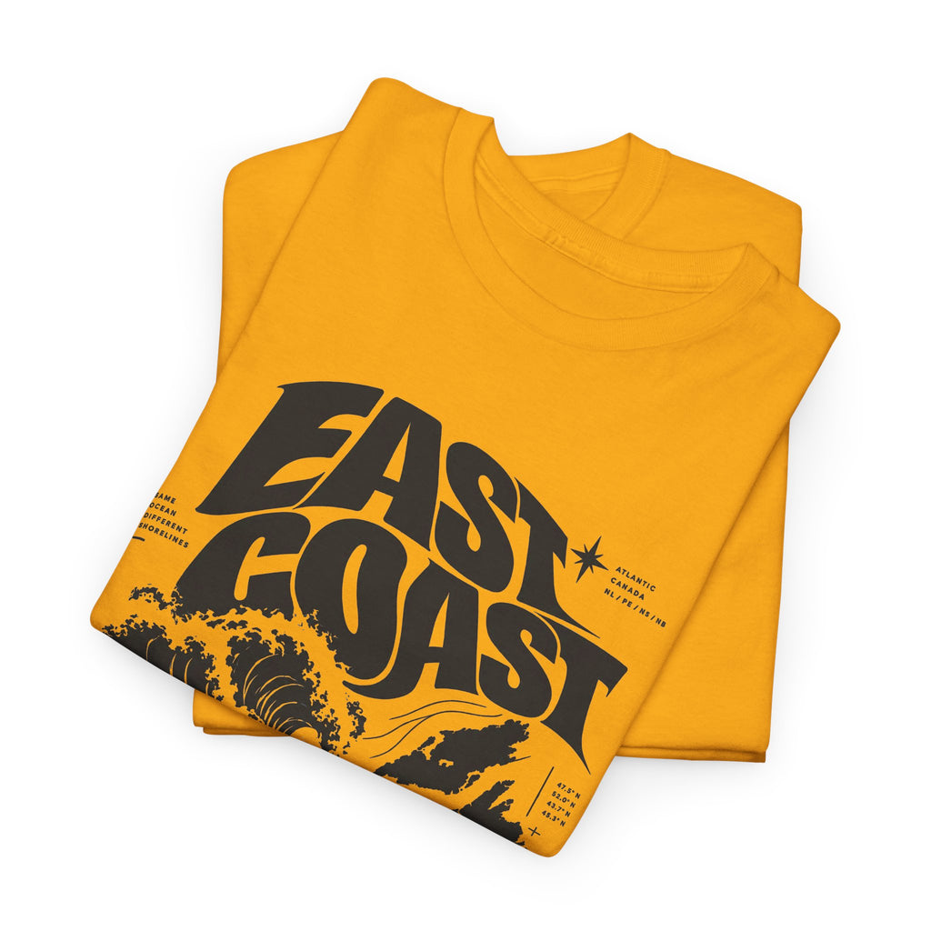East Coast Surf Wave T‑Shirt — Vintage Ocean Graphic Tee