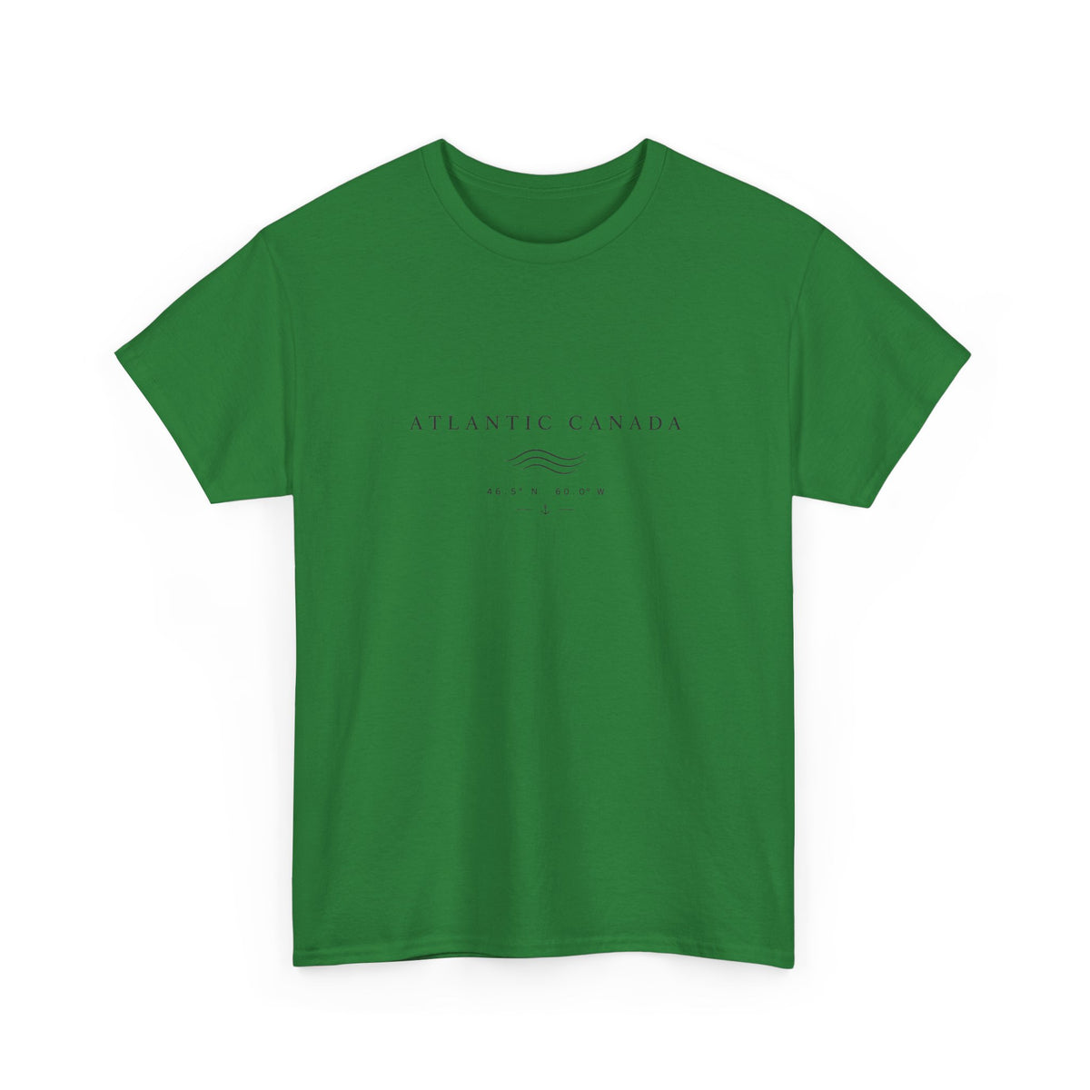 Atlantic Canada Tee — Minimal Coastal Wave Shirt