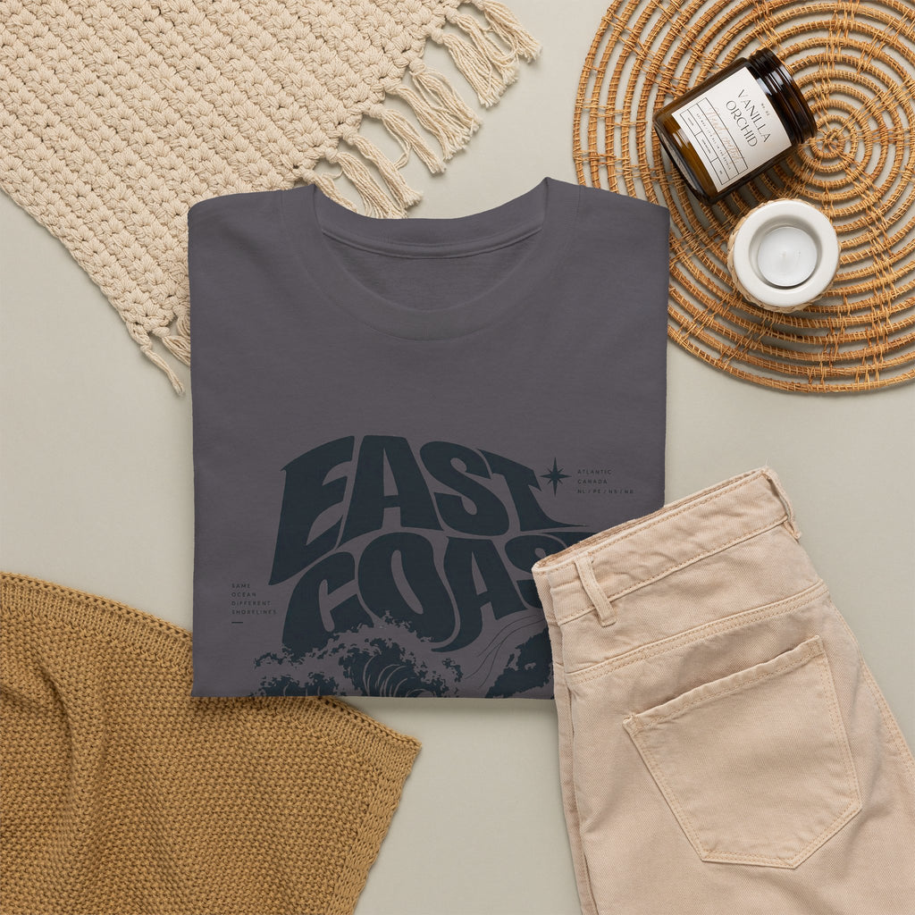 East Coast Surf Wave T‑Shirt — Vintage Ocean Graphic Tee