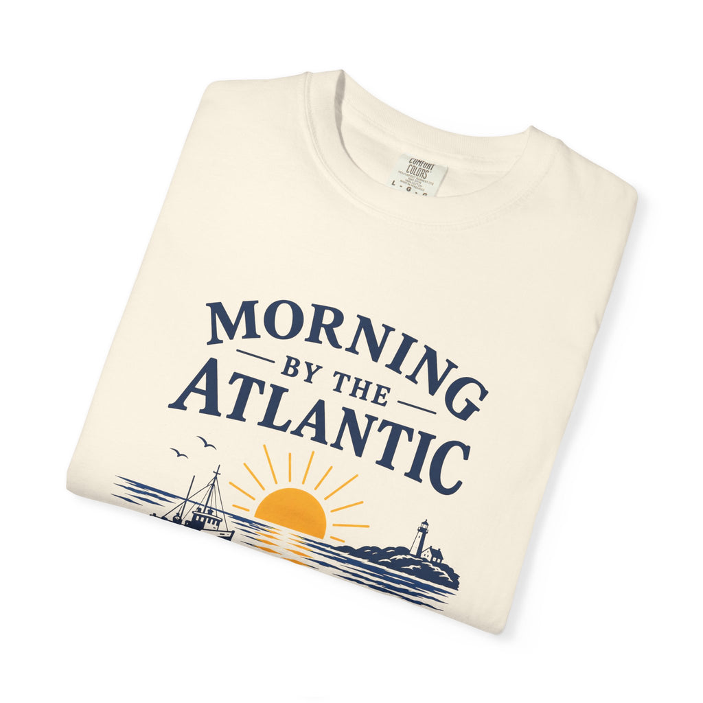 Morning by the Atlantic T-Shirt — Nautical Sunrise Graphic Tee