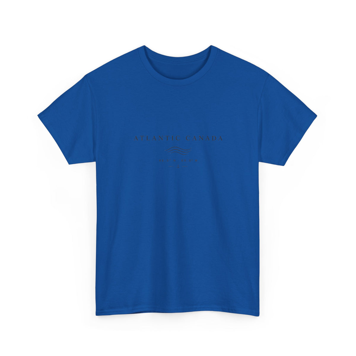 Atlantic Canada Tee — Minimal Coastal Wave Shirt