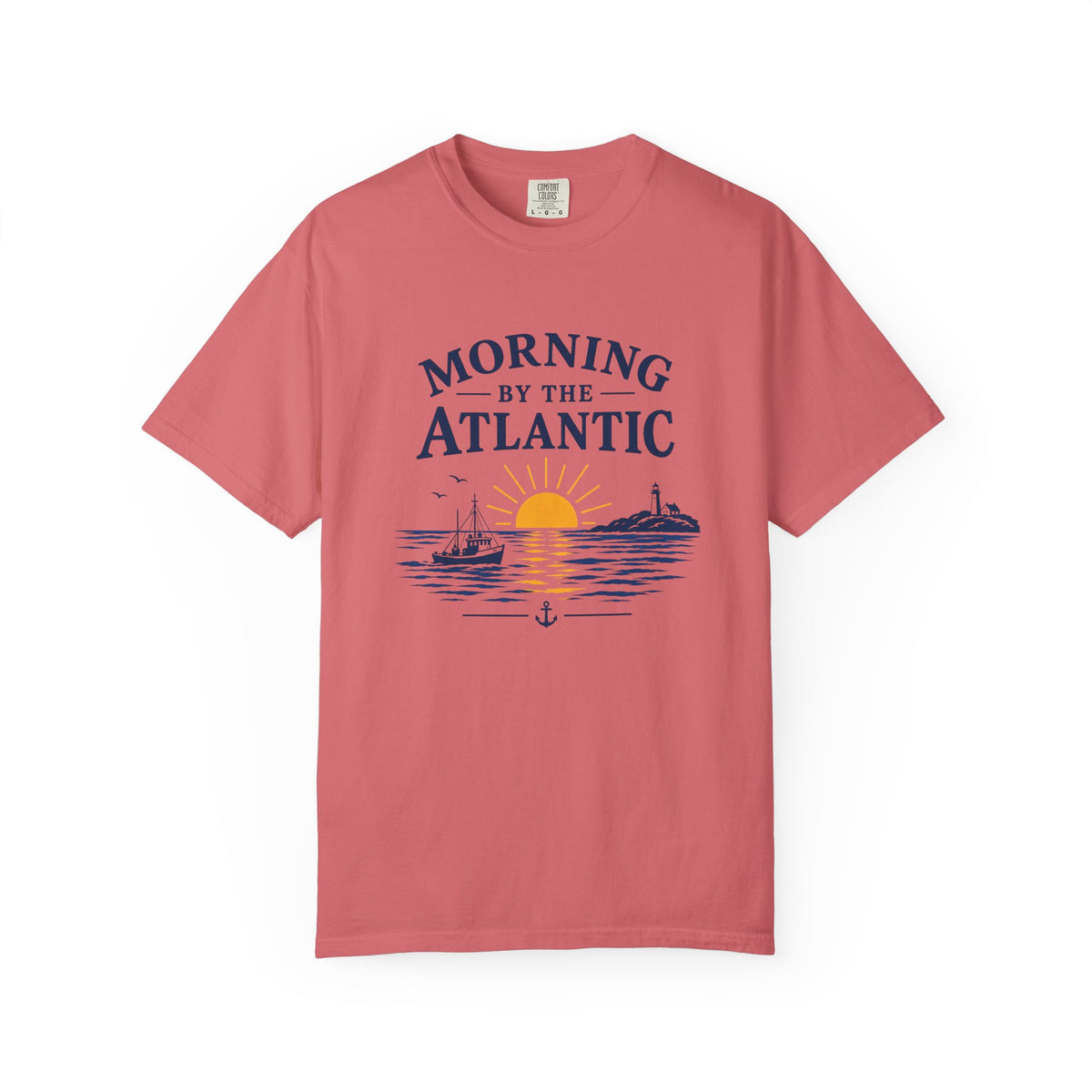 Morning by the Atlantic T-Shirt — Nautical Sunrise Graphic Tee