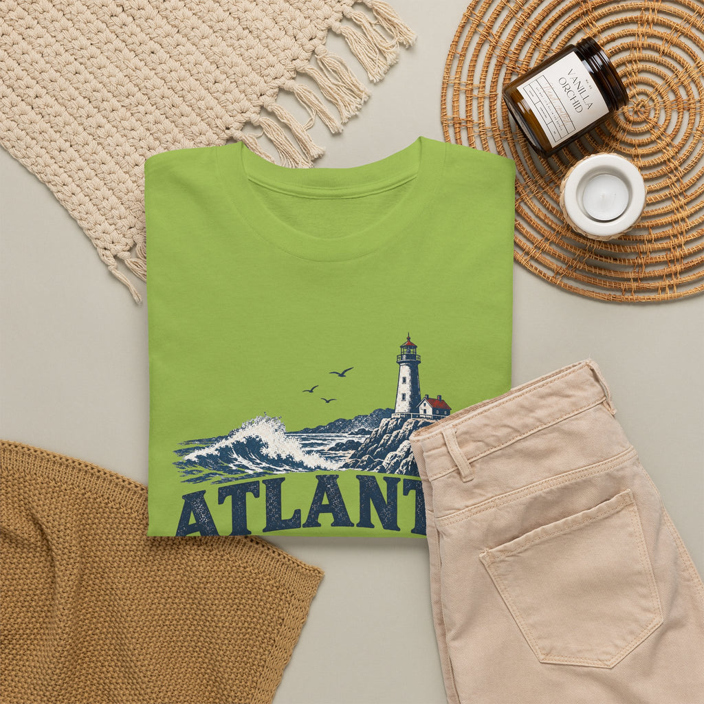 Atlantic Supply Co. Tee — Nautical Lighthouse Vintage Graphic T-Shirt