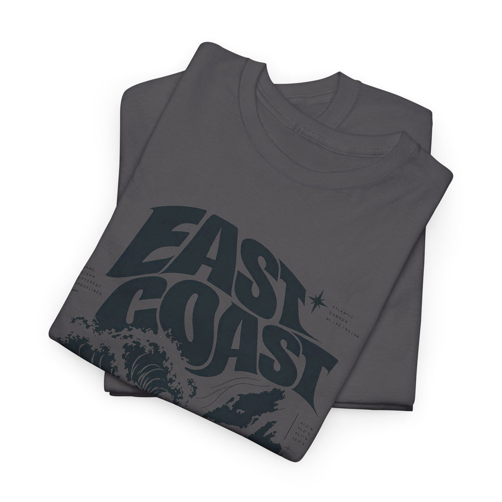 East Coast Surf Wave T‑Shirt — Vintage Ocean Graphic Tee