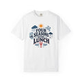 Four Seasons Before Lunch T-Shirt — Funny Weather & Seasonal Humor Tee