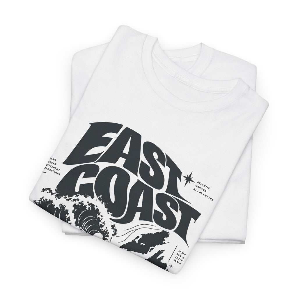 East Coast Surf Wave T‑Shirt — Vintage Ocean Graphic Tee