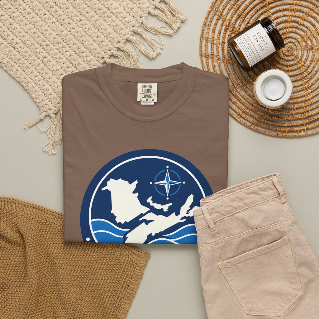 Maritime Coordinator Great Lakes T-Shirt — Nautical Compass Logo Tee