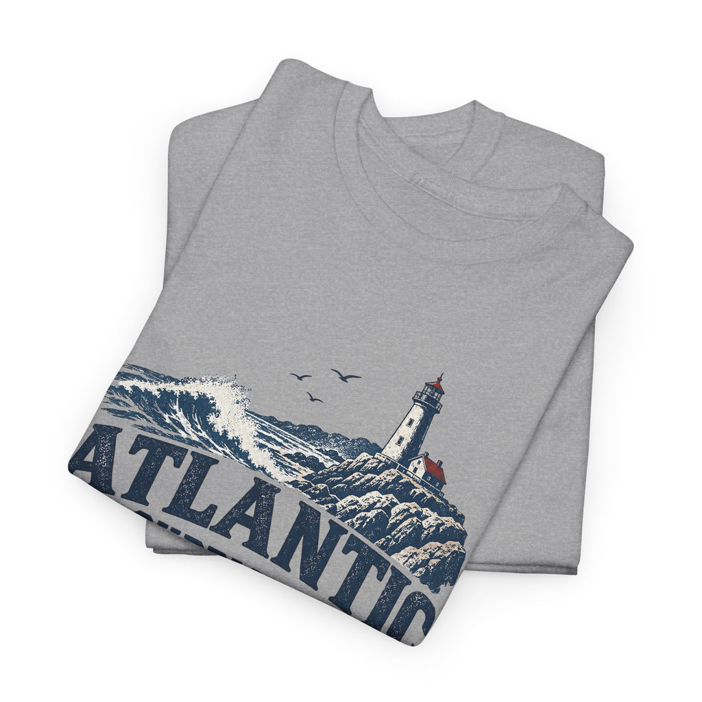 Atlantic Supply Co. Tee — Nautical Lighthouse Vintage Graphic T-Shirt