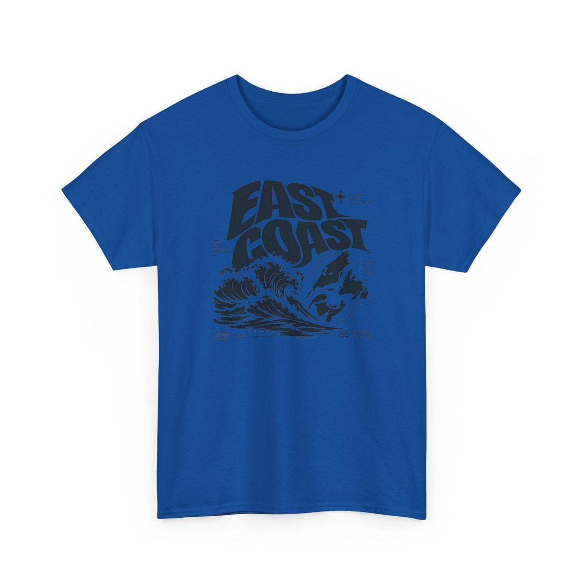 East Coast Surf Wave T‑Shirt — Vintage Ocean Graphic Tee