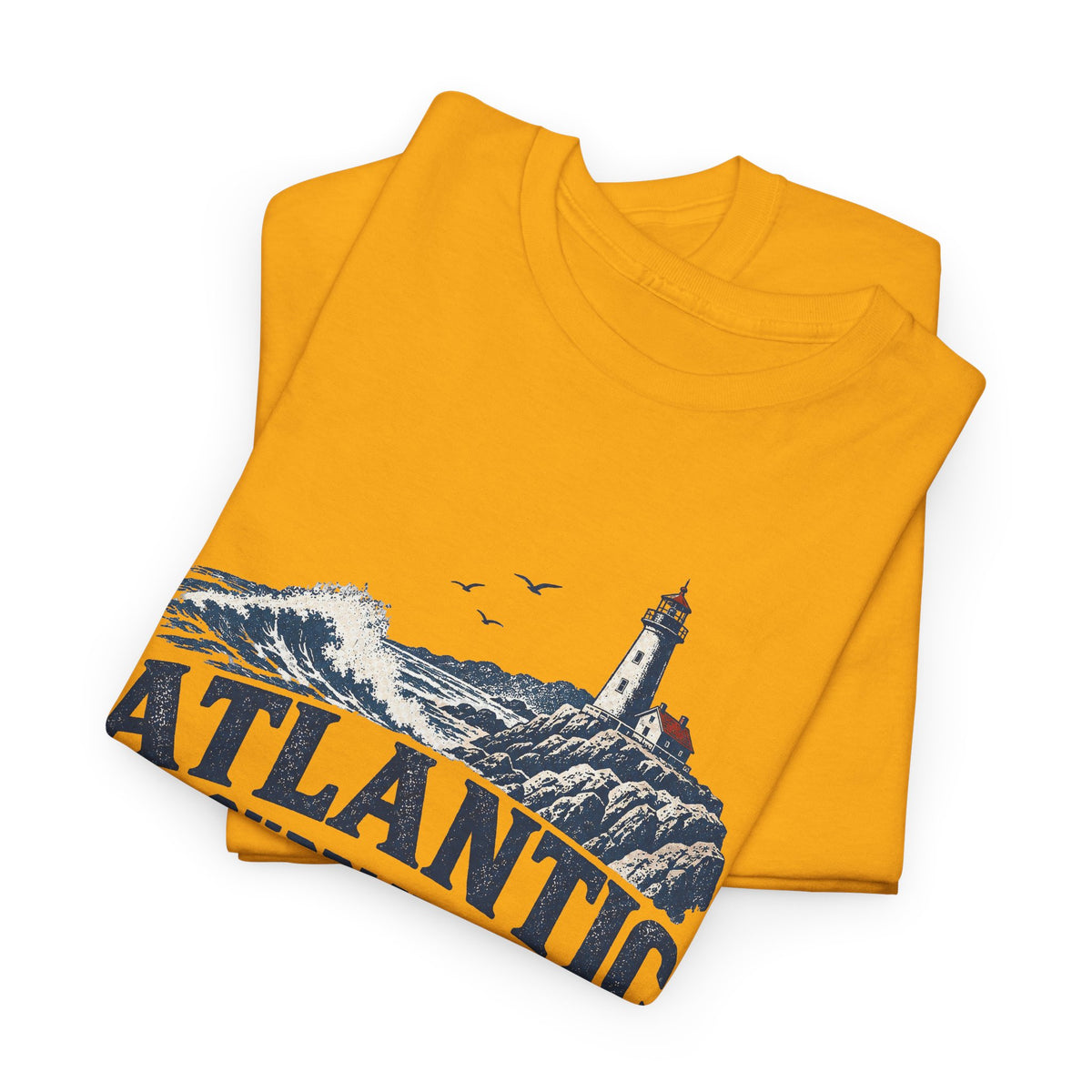 Atlantic Supply Co. Tee — Nautical Lighthouse Vintage Graphic T-Shirt