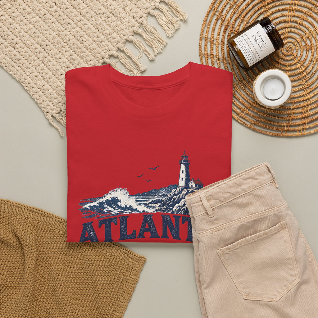 Atlantic Supply Co. Tee — Nautical Lighthouse Vintage Graphic T-Shirt
