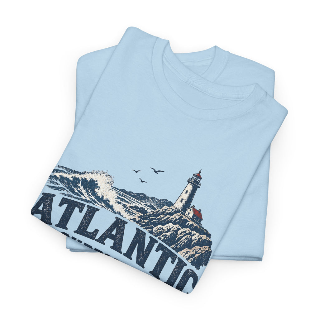 Atlantic Supply Co. Tee — Nautical Lighthouse Vintage Graphic T-Shirt
