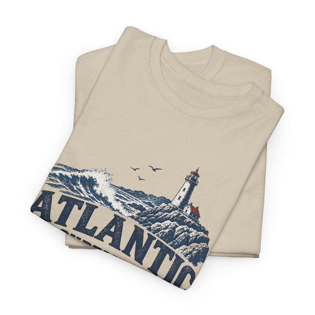 Atlantic Supply Co. Tee — Nautical Lighthouse Vintage Graphic T-Shirt