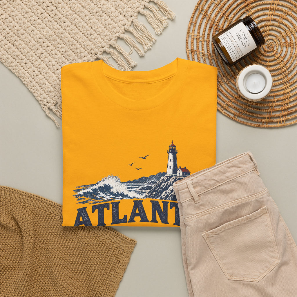Atlantic Supply Co. Tee — Nautical Lighthouse Vintage Graphic T-Shirt