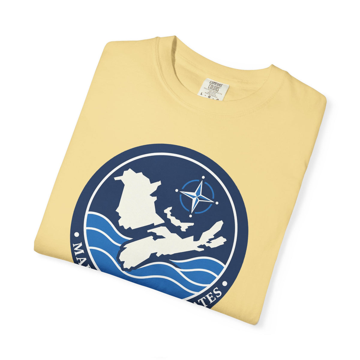 Maritime Coordinator Great Lakes T-Shirt — Nautical Compass Logo Tee