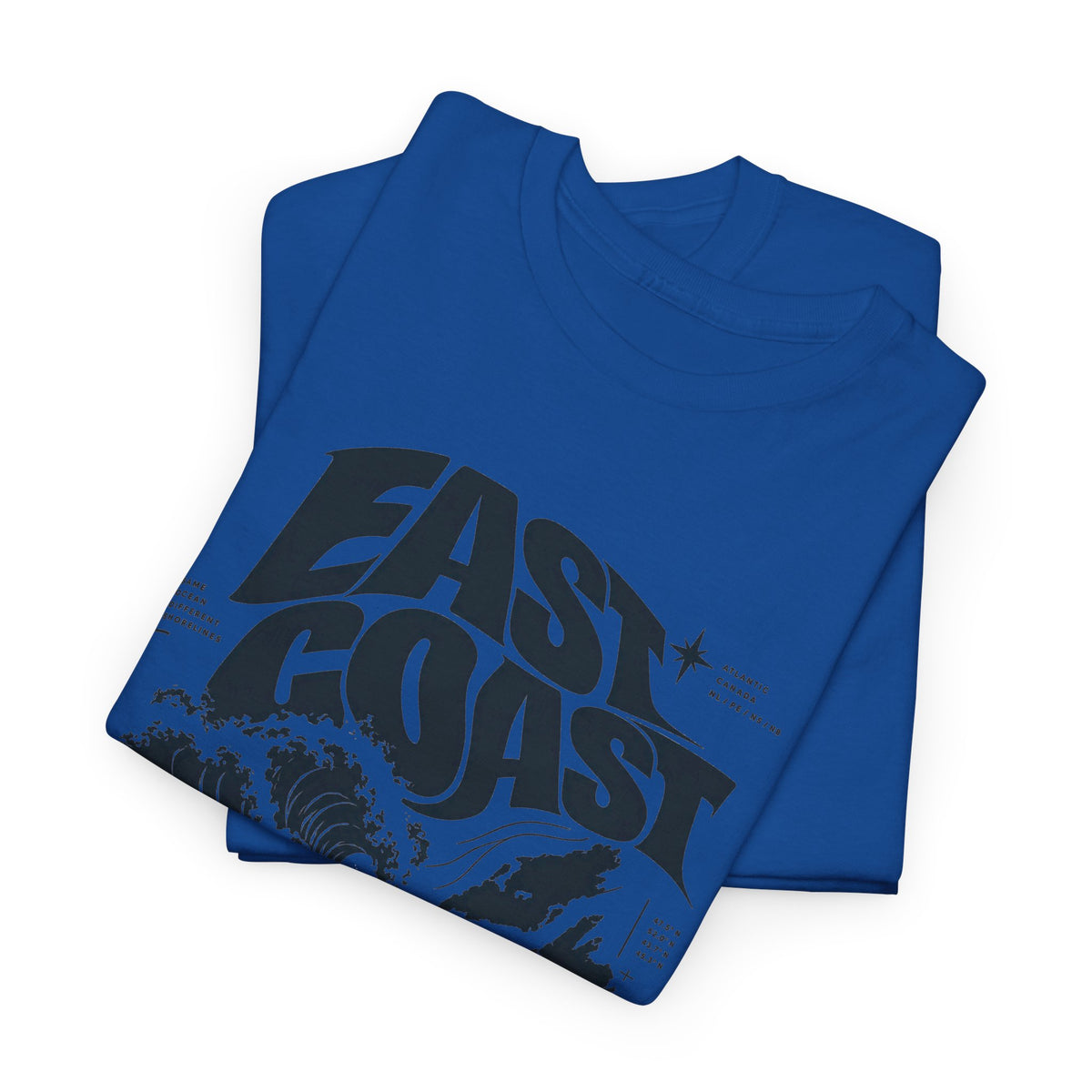 East Coast Surf Wave T‑Shirt — Vintage Ocean Graphic Tee