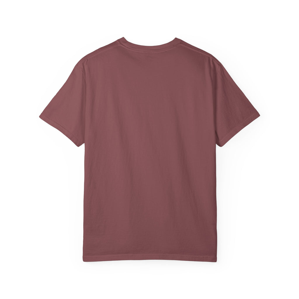 New Brunswick Adventure Map T-Shirt — Scenic Coastal Mountains Graphic