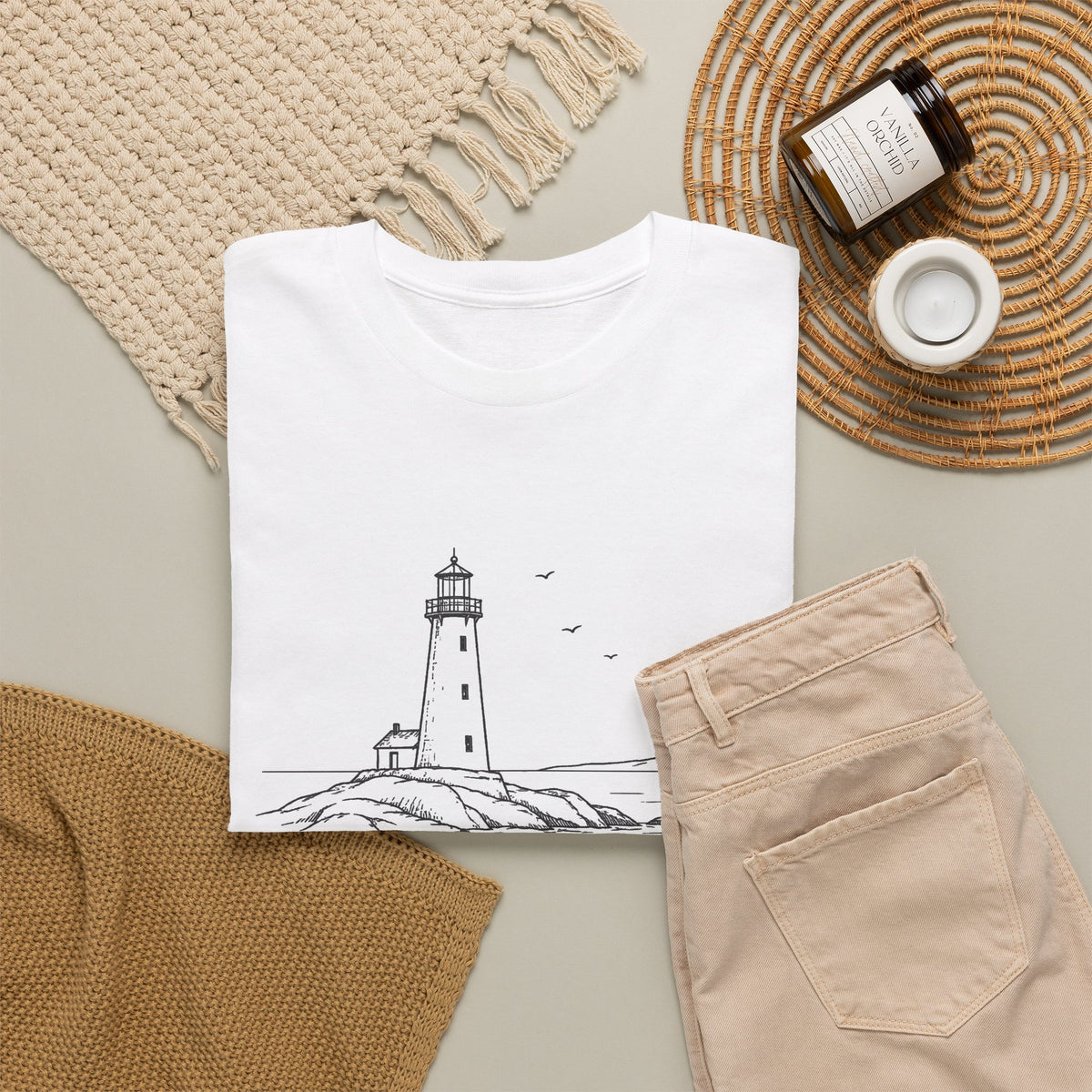 Lighthouse Sketch Tee