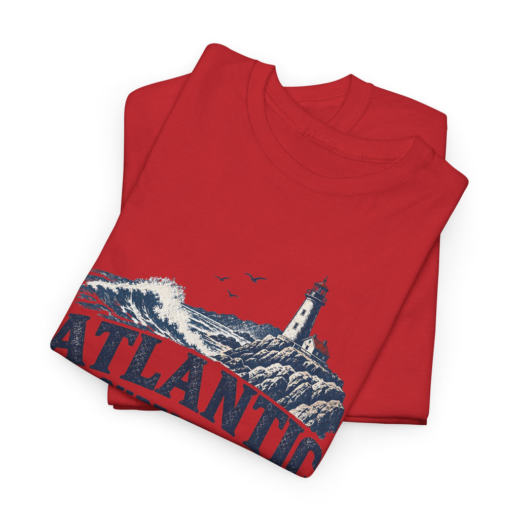 Atlantic Supply Co. Tee — Nautical Lighthouse Vintage Graphic T-Shirt