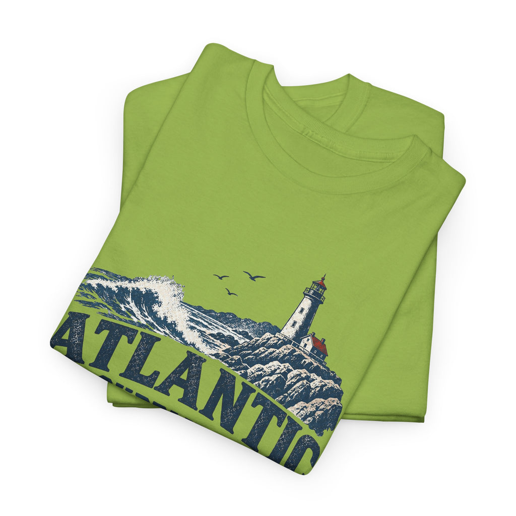 Atlantic Supply Co. Tee — Nautical Lighthouse Vintage Graphic T-Shirt