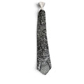 One-of-a-Kind Surreal Zipper Tie